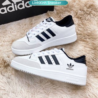 Giày Adidas forum trắng đen, adidas Forum vệt đen - size 36 - 43 full box - bill