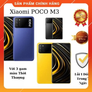 Điện thoại Xiaomi POCO M3 4GB/128GB  Bảo Hành 12 Tháng Lỗi 1 Đổi 1 Trong 7 ngày