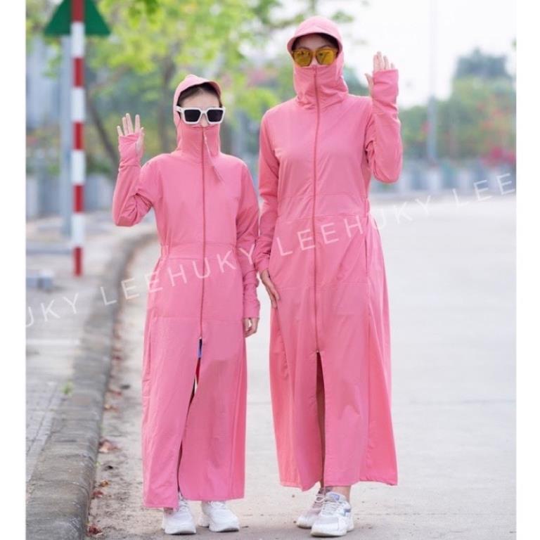 Áo Chống Nắng Toàn Thân Cho Bé Từ 10-51kg Chất Vải Lanh Kim Cương Dày Dặn