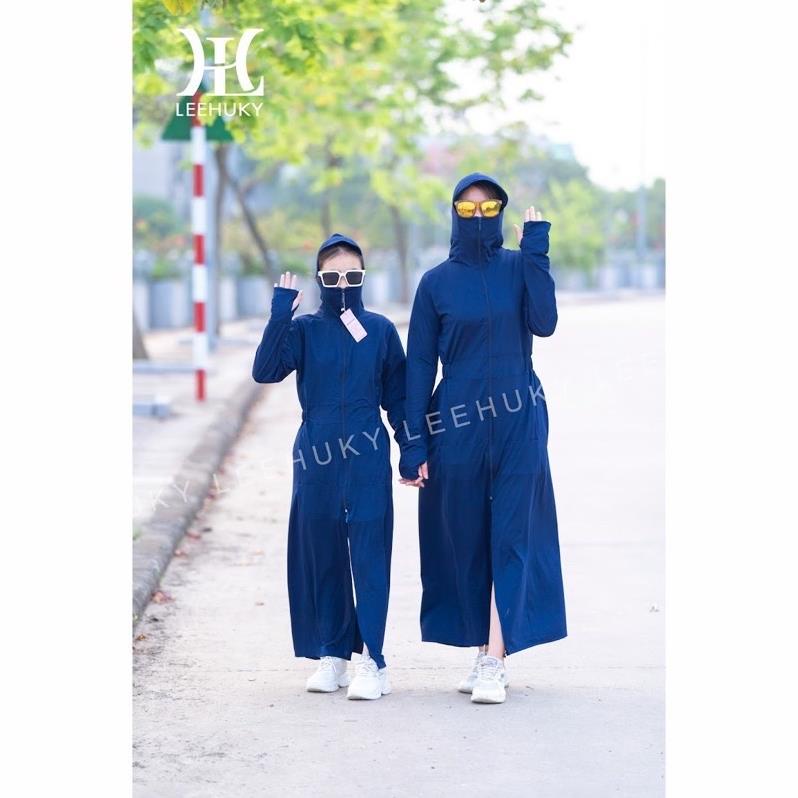 Áo Chống Nắng Toàn Thân Cho Bé Từ 10-51kg Chất Vải Lanh Kim Cương Dày Dặn