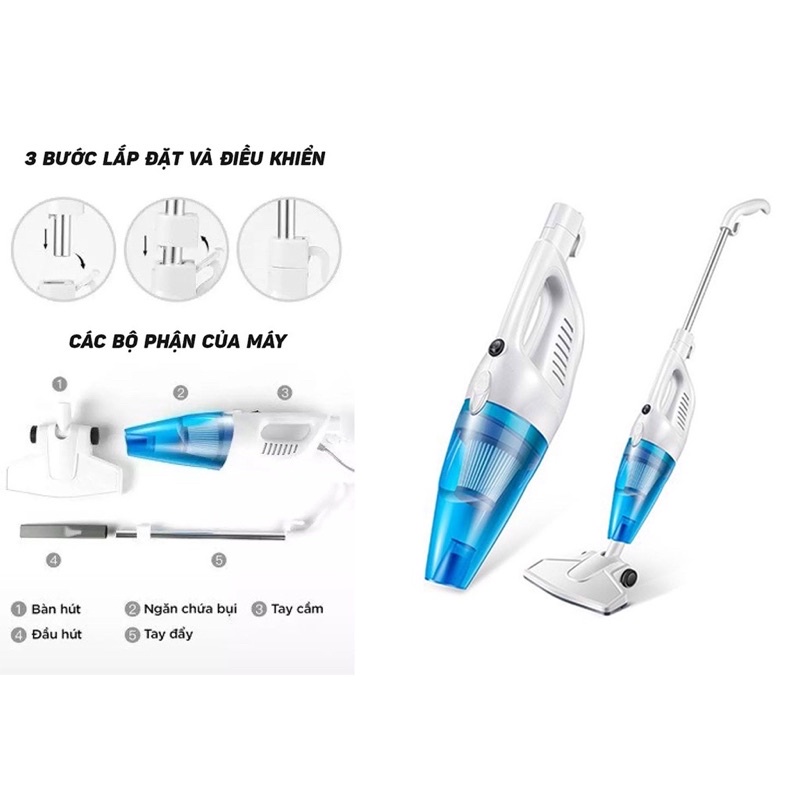 Máy Hút Bụi DEERMA DX 118C