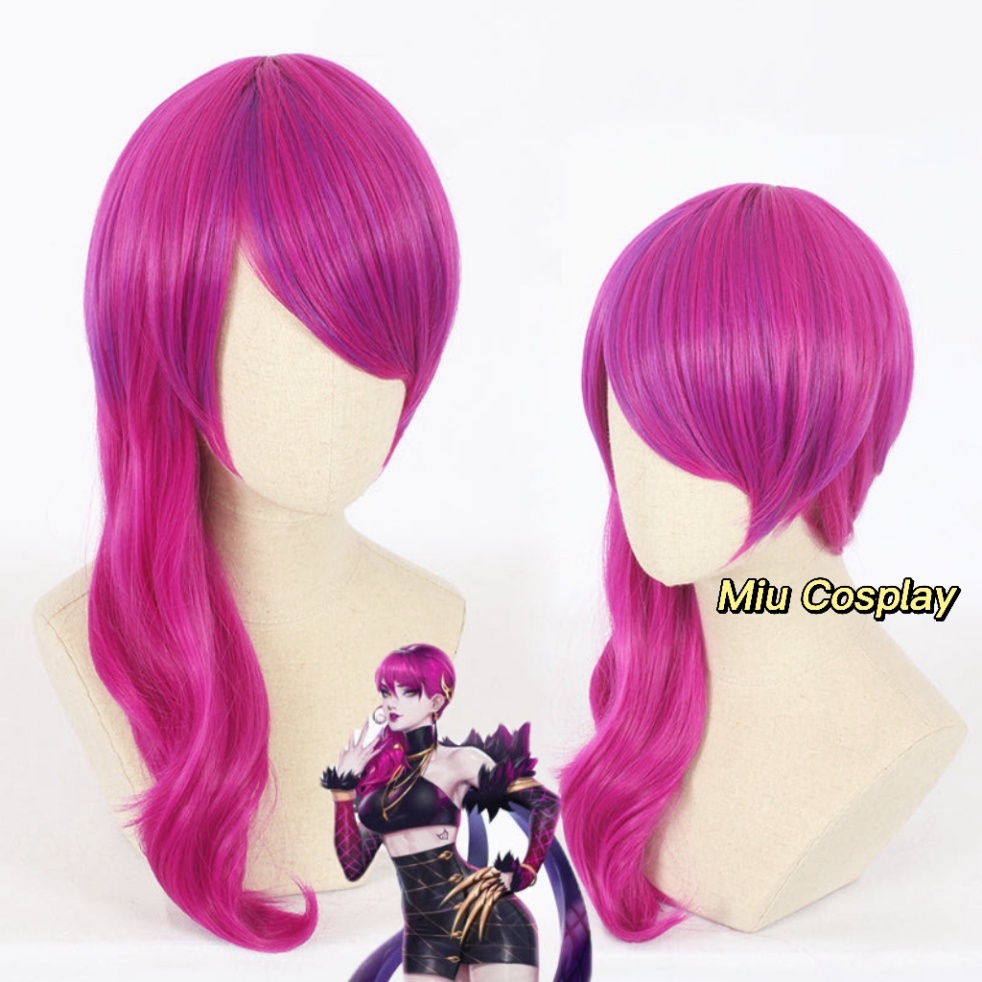 [Sẵn] Wig/Tóc giả Evelynn - Liên Minh Huyền Thoại - League of Legends (LOL) [Miu Cosplay 03]