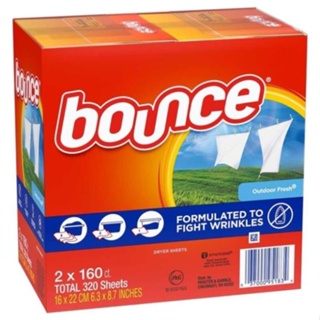 Giấy Thơm Quần Áo Bounce Mỹ 320 Tờ Nguyên Hộp