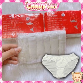 Quần lót giấy naris chất liệu vải cotton nhiều size l xl xxl 3xl 4xl bịch 6 cái