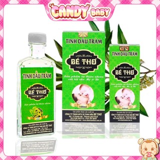 Tinh dầu tràm bé thơ 50ml tinh dầu tràm huế nguyên chất cho bé chính hãng