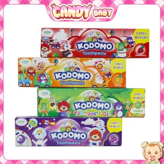 Kem đánh răng trẻ em kodomo 45g nhiều mùi hương chính hãng thái lan