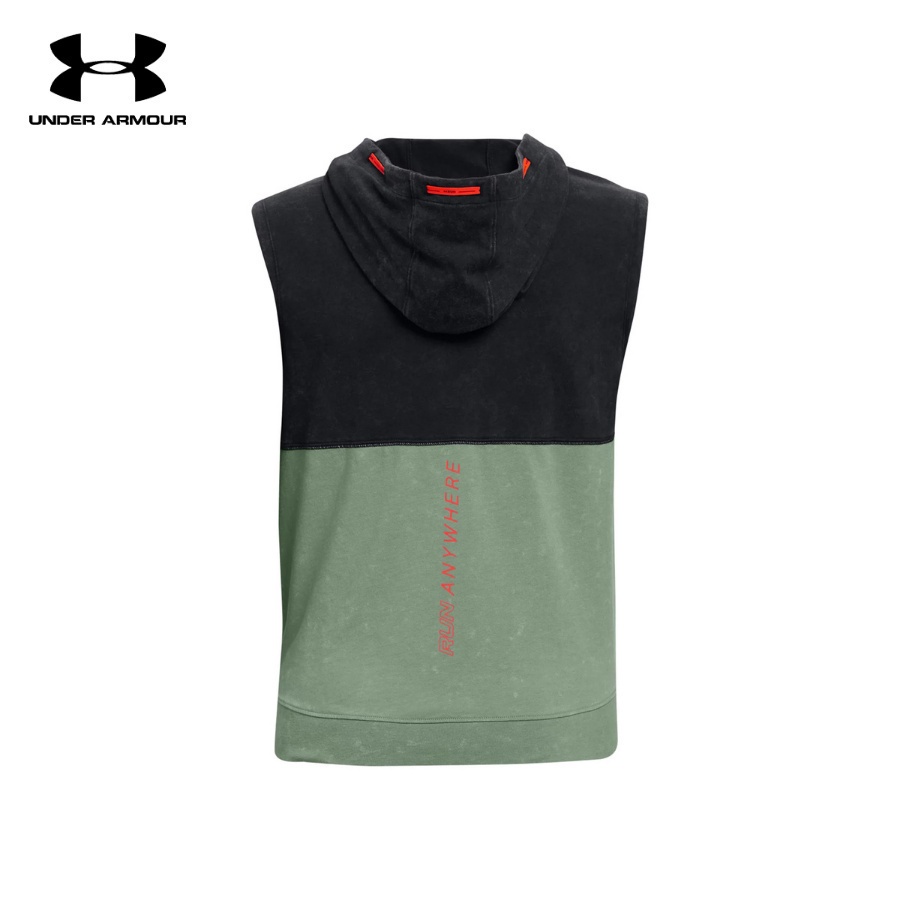 Áo ba lỗ có nón chạy bộ nữ Under Armour Run Anywhere - 1365643-348