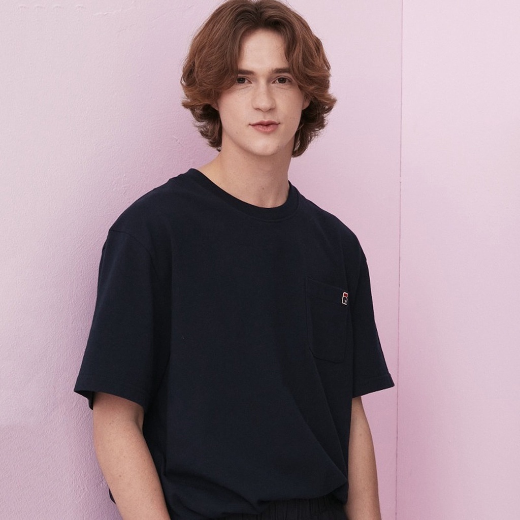 Áo thun tay ngắn thời trang unisex Fila Pocket - FE2RSD5101X-NAY