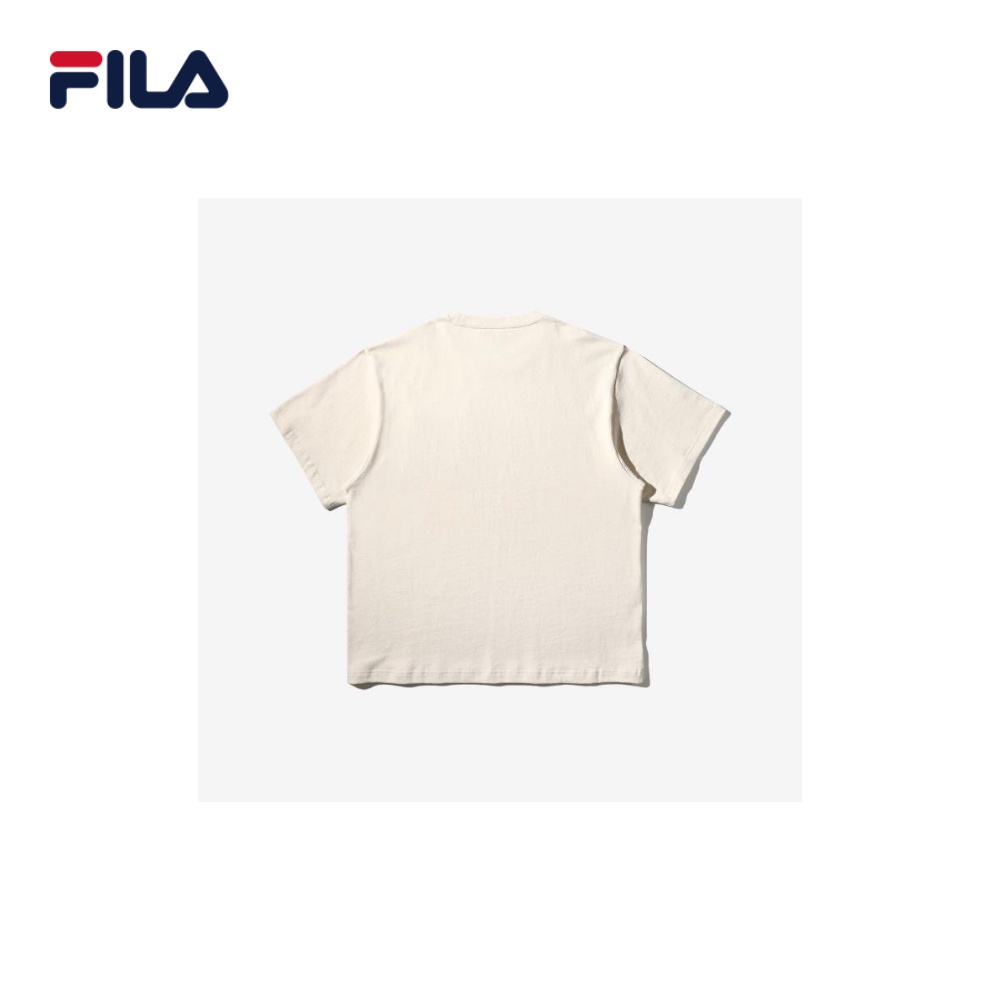Áo thun tay ngắn unisex Fila Explore Woven Patch - FS2RSD2E02X-LSA XOA