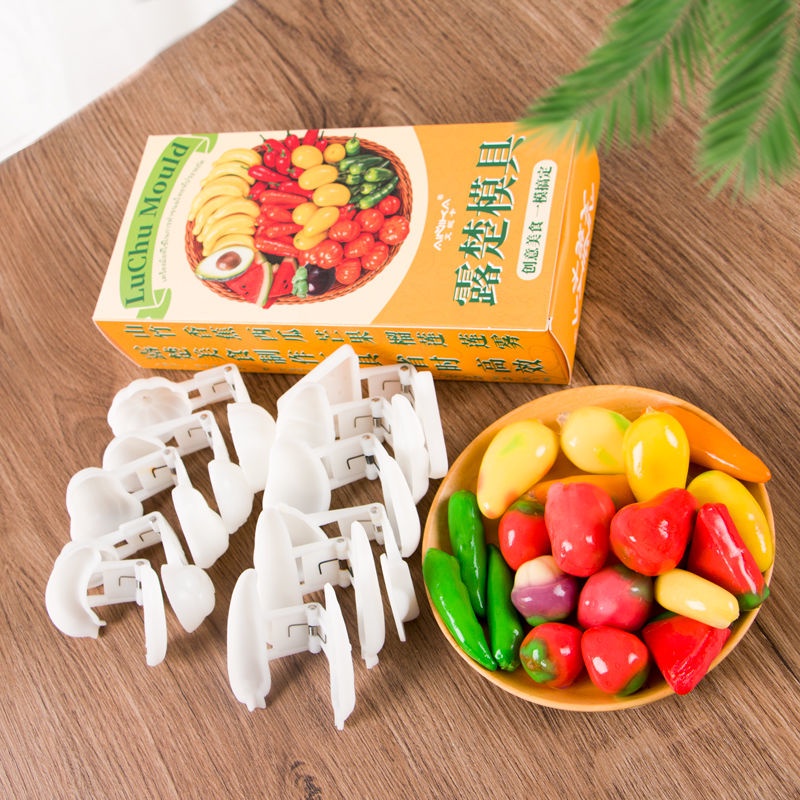 Khuôn Làm Trái Cây 3d Ba Chiều Tạo Hình Khuôn Mặt Luchu Thái Lan Enika Thái Lan Luchu#0601