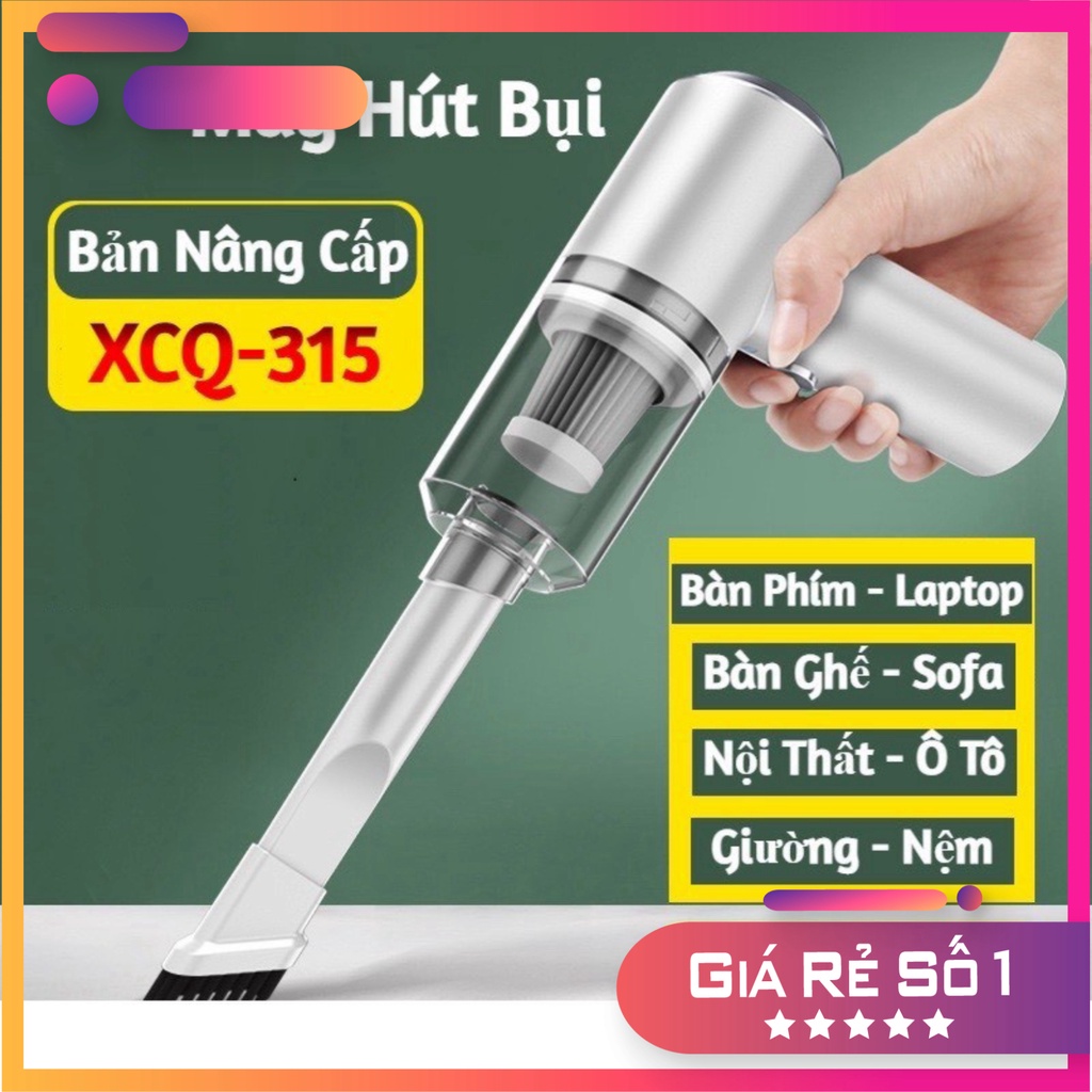Máy hút bụi cầm tay - Máy hút  không dây lực hút siêu mạnh sử dụng pin sạc, dùng hút bụi ô tô, bụi giường thảm vv. Đẹp | BigBuy360 - bigbuy360.vn