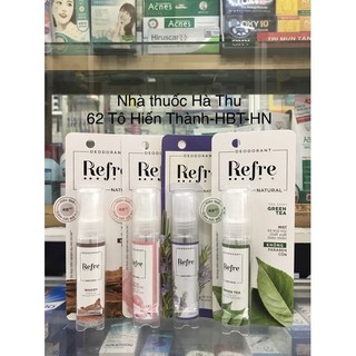 Xịt khử mùi REFRE NATURAL ( mẫu mới)