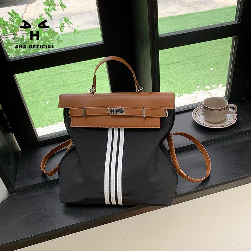 Ba Lô Vải Canvas Cỡ Lớn Đa Năng Phong Cách Mới Cho Nữ