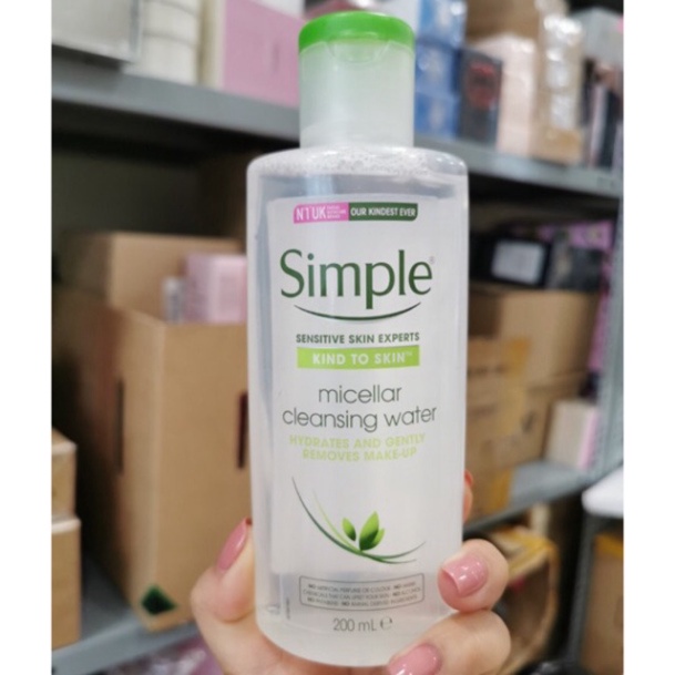 Nước Tẩy Trang Simple Micellar 200ml