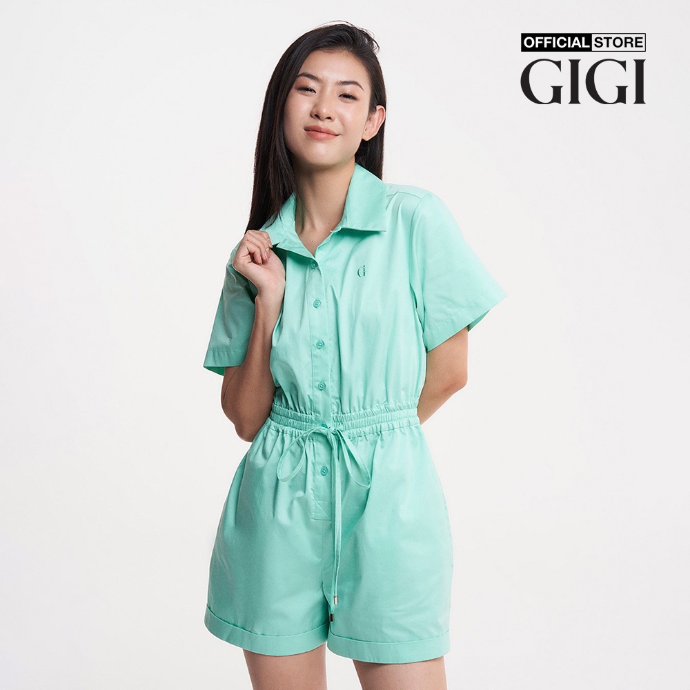 GIGI - Playsuits nữ cổ bẻ tay ngắn trẻ trung G2205J231616-31