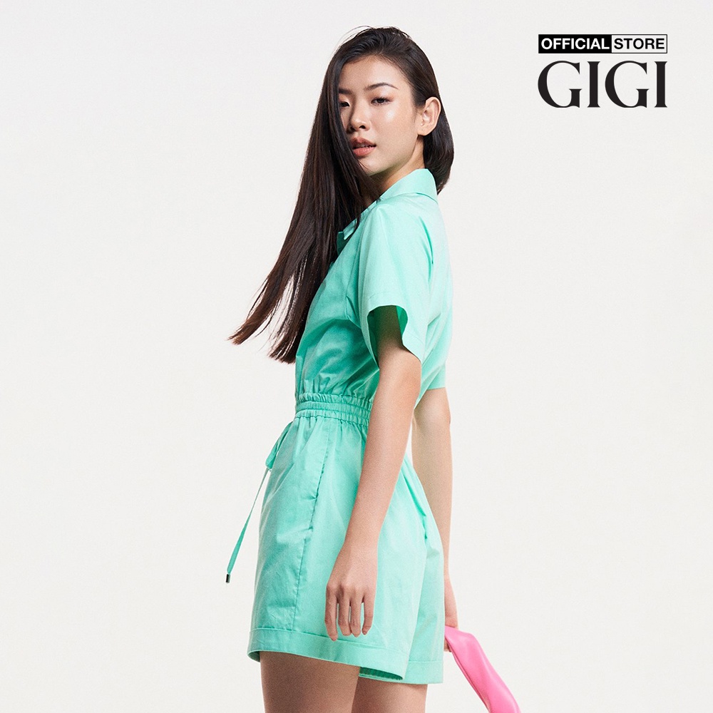 GIGI - Playsuits nữ cổ bẻ tay ngắn trẻ trung G2205J231616-31