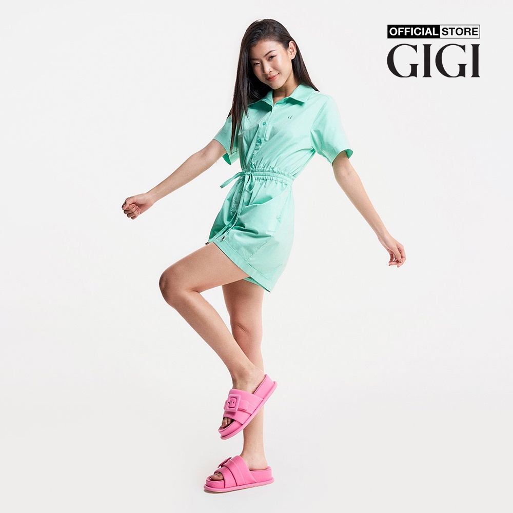 GIGI - Playsuits nữ cổ bẻ tay ngắn trẻ trung G2205J231616-31