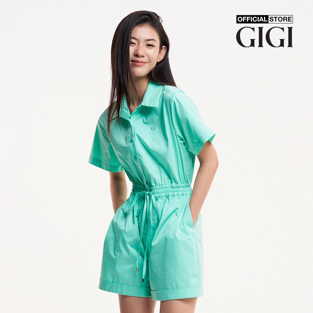 GIGI - Playsuits nữ cổ bẻ tay ngắn trẻ trung G2205J231616-31