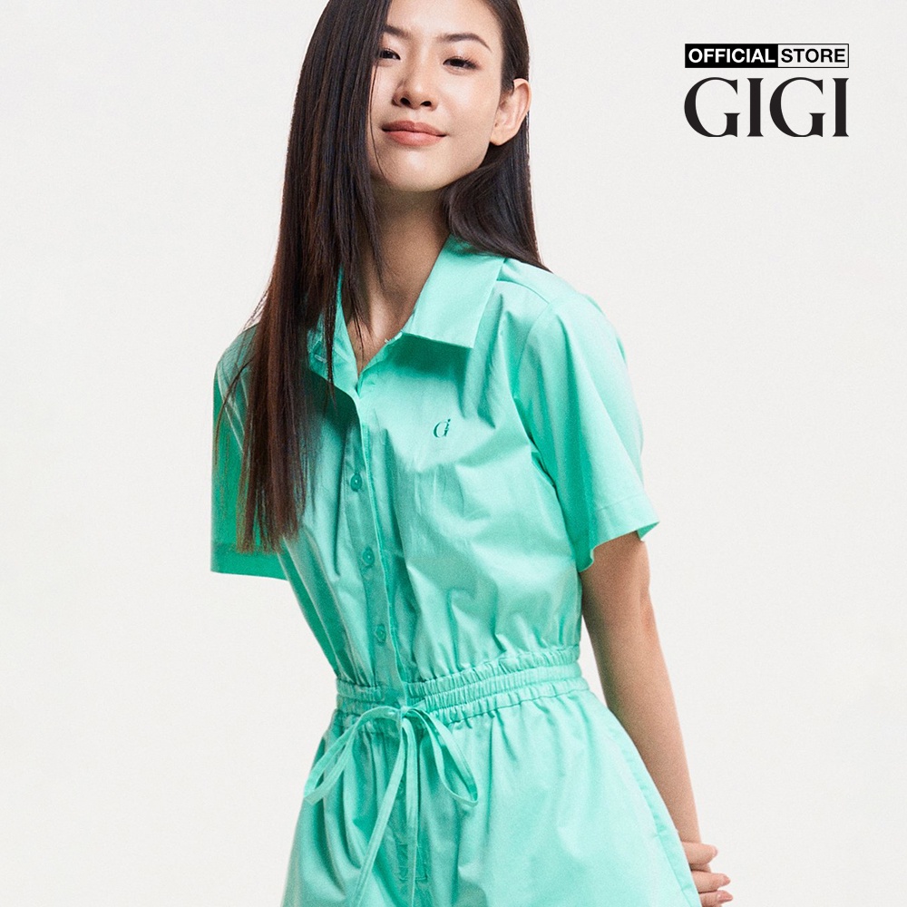 GIGI - Playsuits nữ cổ bẻ tay ngắn trẻ trung G2205J231616-31