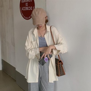 Áo sơ mi nữ khoác gió chống nắng cardigan màu be mát mẻ mới 2023 1904 nve13
