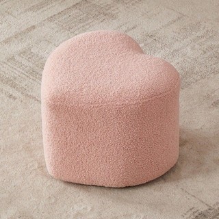 Ghế đôn sofa trang điểm, ghế đôn đệm làm nail spa hình trái tim - GC23 / GC26