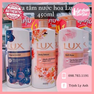 Sữa tắm lux thái lan 450ml 3 mùi hương nước hoa