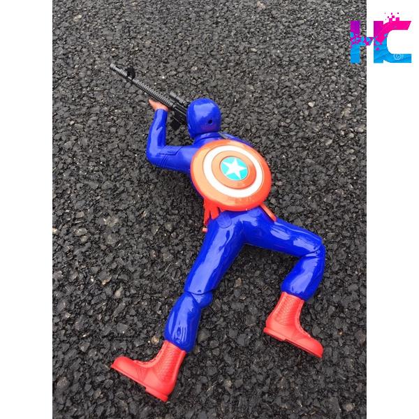 ĐỒ CHƠI SIÊU NHÂN BÒ BẮN SÚNG - Tặng kèm pin - hang_chuan