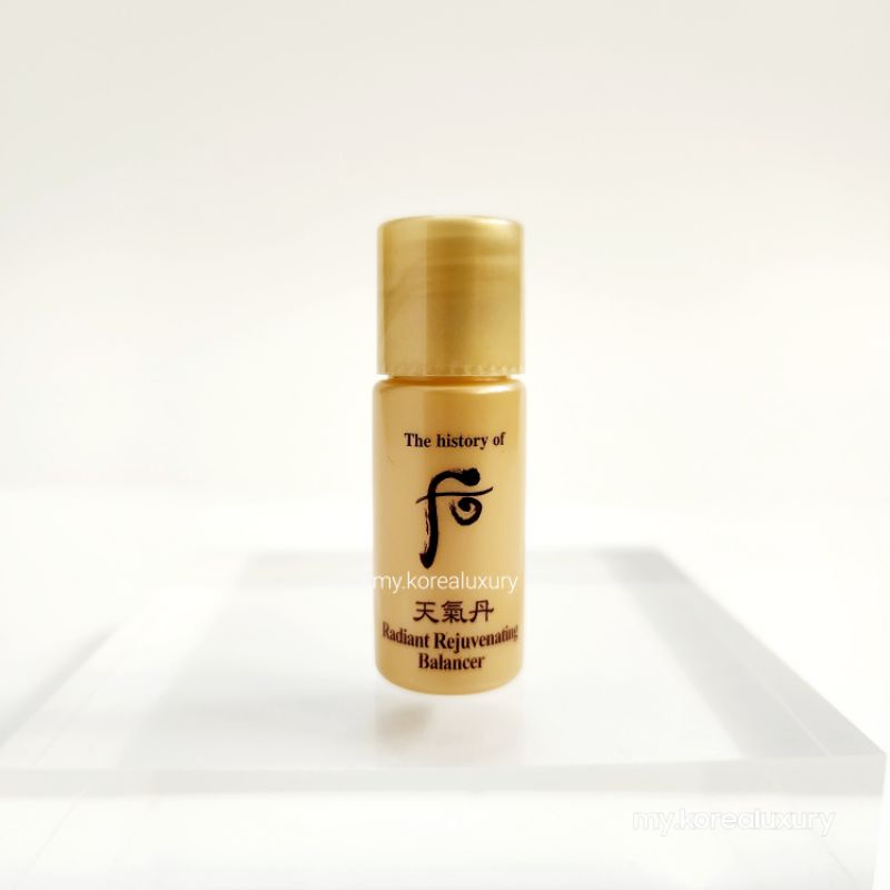 Nước hoa hồng Whoo Tái Sinh Radiant Rejuvenating Balancer 5ml