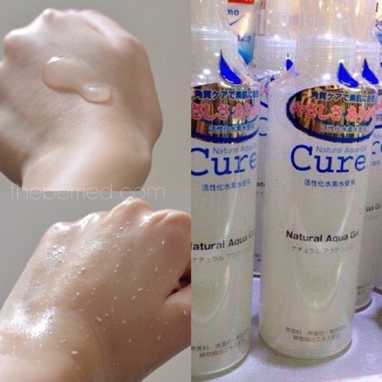 Tẩy da chết Cure Natural Aqua Gel Nhật Bản Sáng Da, Sạch Bụi Bẩn