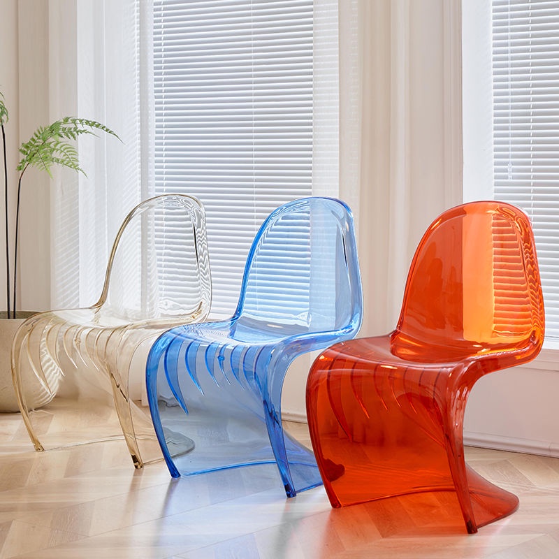 Ghế Pandong, ghế ăn ins sáng tạo, ghế lưng acrylic