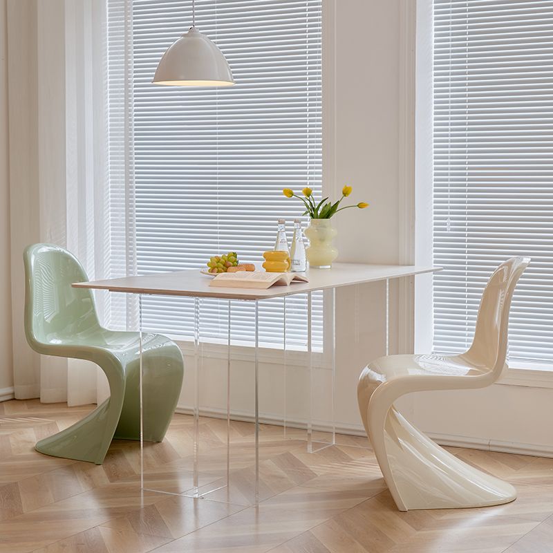 Ghế Pandong, ghế ăn ins sáng tạo, ghế lưng acrylic