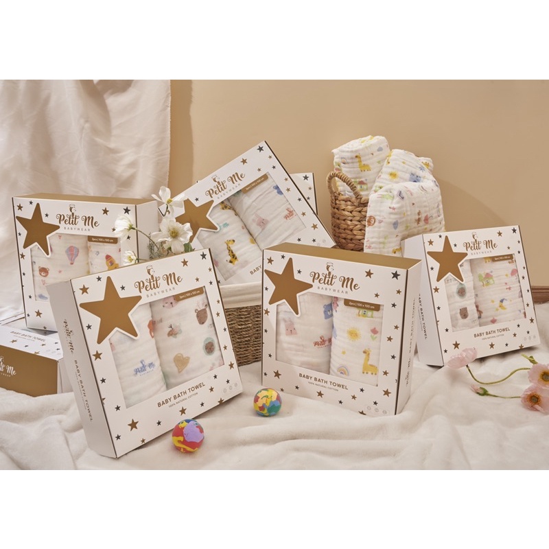 Set 02 khăn tắm Petit Me