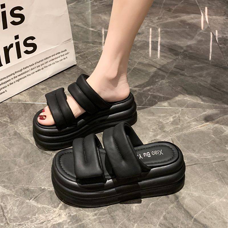 Dép Cao Gót Đi Biển Đế Dày Phong Cách Mới Mùa Hè Cho Nữ