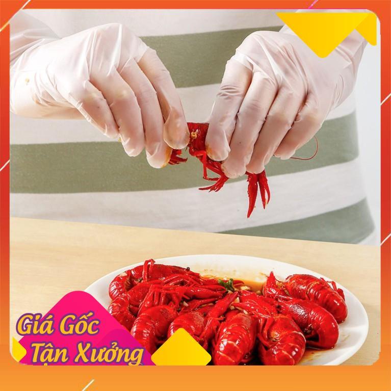 Hộp 100 Găng Tay Nấu Ăn Siêu Dai Victoria Bay Chất Liệu TPE Không Mùi Găng Tay Làm Bếp  -Lemarsx - Lemarsx