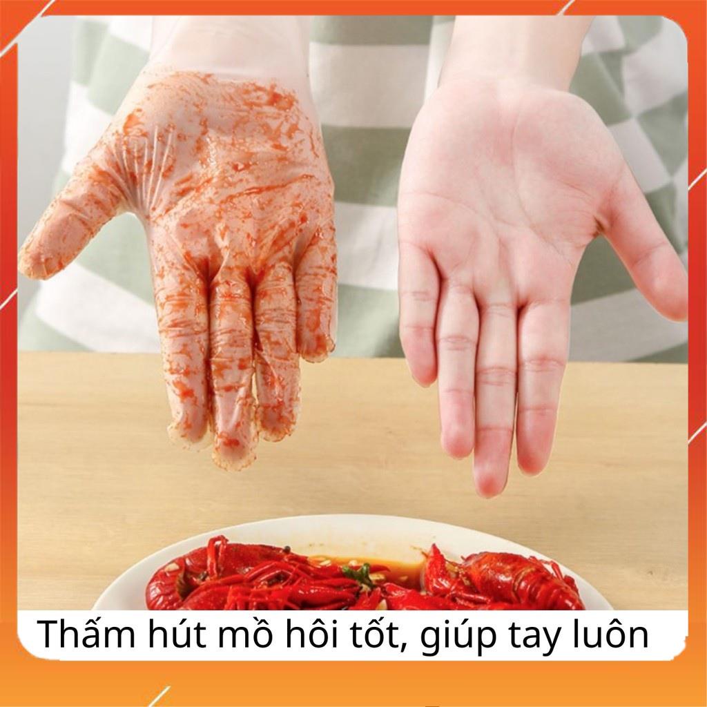 Hộp 100 Găng Tay Nấu Ăn Siêu Dai Victoria Bay Chất Liệu TPE Không Mùi Găng Tay Làm Bếp  -Lemarsx - Lemarsx