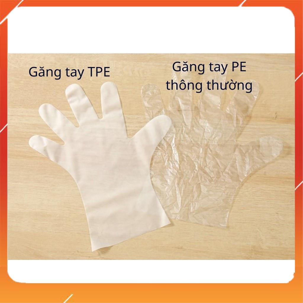 Hộp 100 Găng Tay Nấu Ăn Siêu Dai Victoria Bay Chất Liệu TPE Không Mùi Găng Tay Làm Bếp  -Lemarsx - Lemarsx