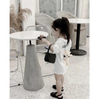  Áo thun 13 Demazo Tặng kèm gấu gắn sau lưng gấu tách rời áo thun trẻ em unisex TP Kids 