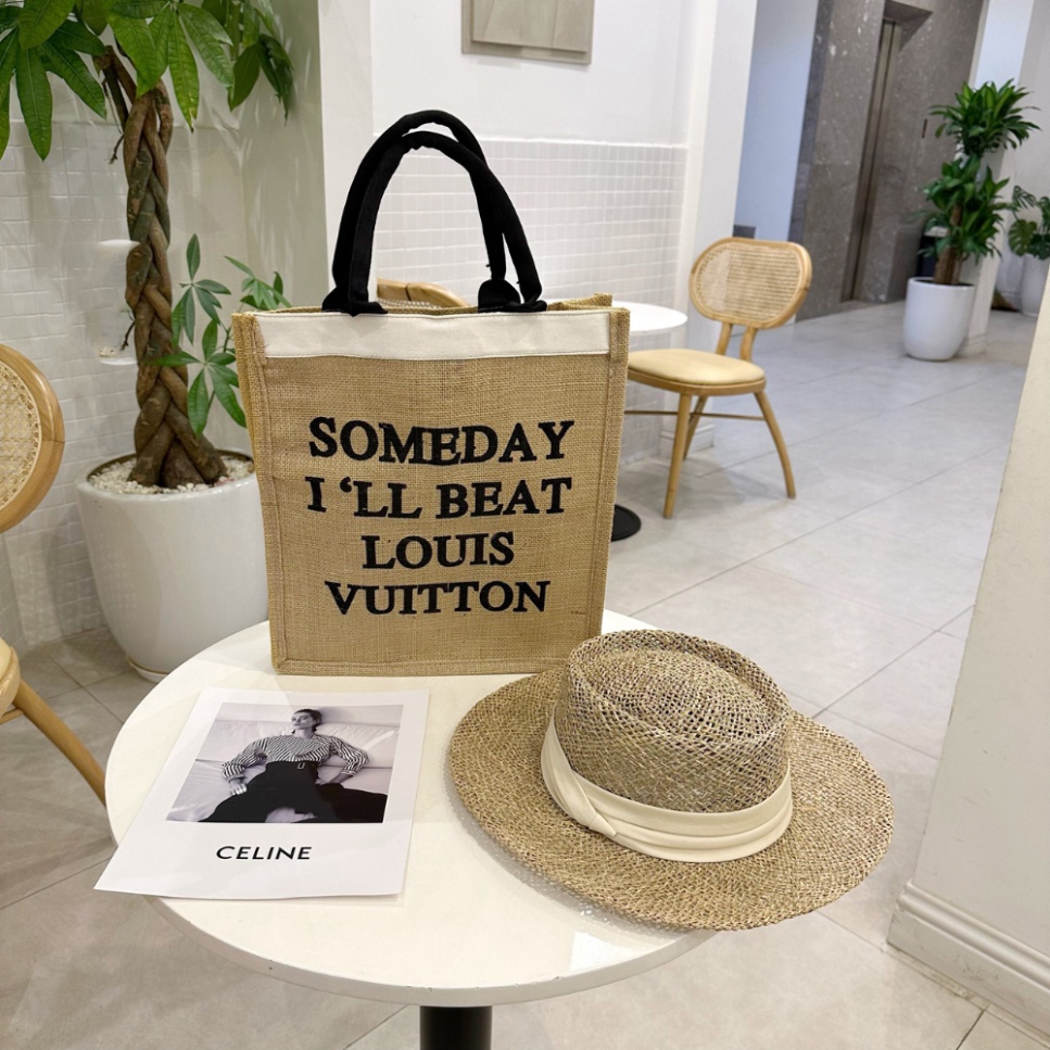 Túi Tote Cói Cao Cấp, Túi Cói Somed, Chất Cói Xịn Làm Thủ Công, Kích Thước Dài 36 X Cao 31 X Rộng 16Cm, Có Đệm Đáy