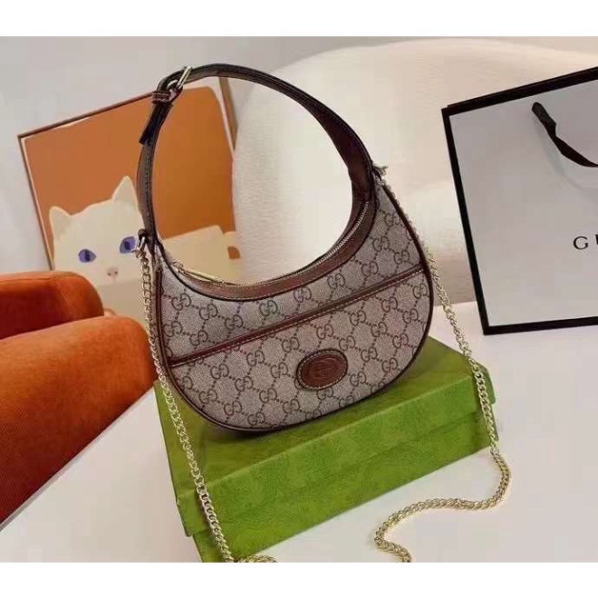 Túi xách đeo vai kẹp nách,túi xách đeo vai GUCC HORSEBIT 1955, full box nguyên seal, bảo hành 6 tháng