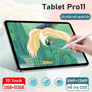Máy tính bảng HP mới【12GB+512GB】10.1inch tab pro12 máy tính bảng học văn phòng giải trí giá rẻ tablet pc