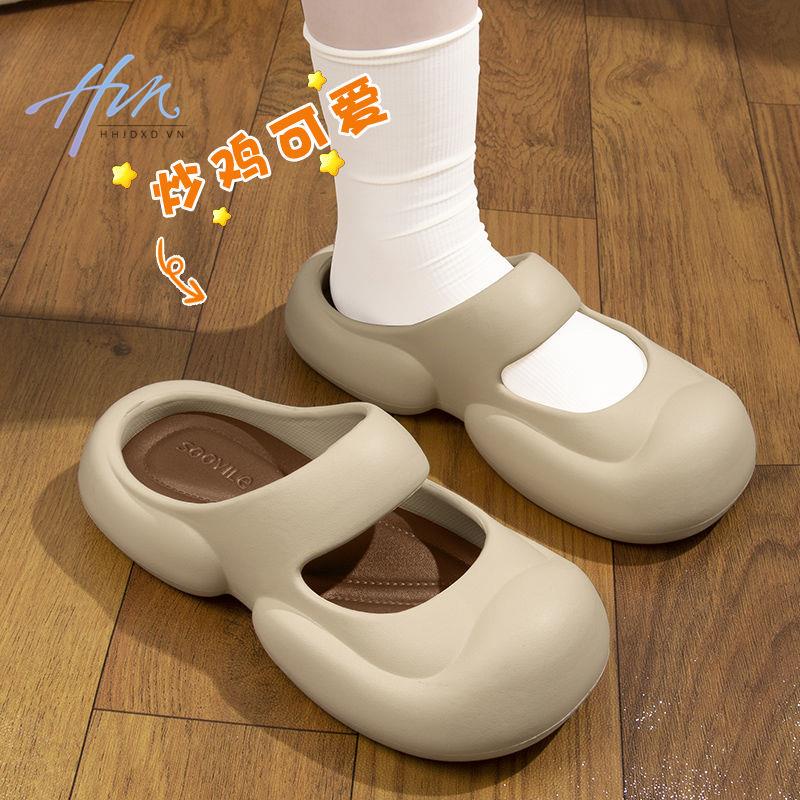 Giày Búp Bê Đế Dày Đục Lỗ Dễ Thương Thời Trang Mùa Hè Cho Bạn Gái