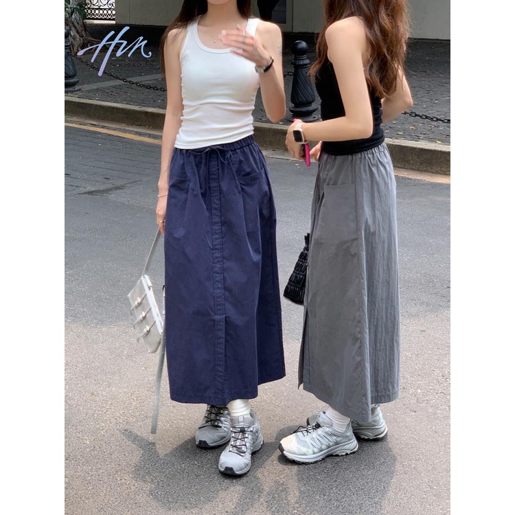 Váy Yếm Dáng Chữ A Lưng Cao Thời Trang Mùa Hè 2023 Phong Cách Mỹ Hàng Mới Dành Cho Bạn Nữ