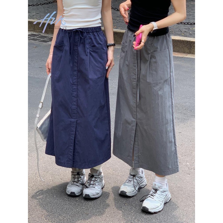 Váy Yếm Dáng Chữ A Lưng Cao Thời Trang Mùa Hè 2023 Phong Cách Mỹ Hàng Mới Dành Cho Bạn Nữ