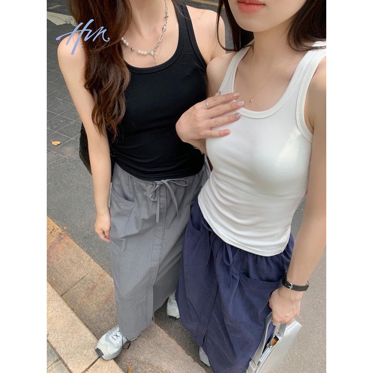 Váy Yếm Dáng Chữ A Lưng Cao Thời Trang Mùa Hè 2023 Phong Cách Mỹ Hàng Mới Dành Cho Bạn Nữ