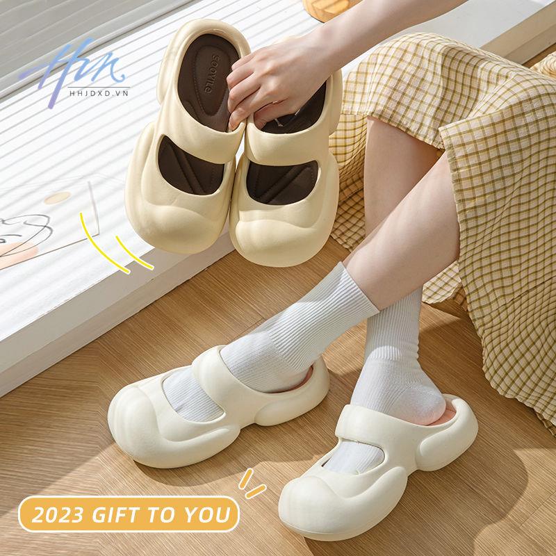 Giày Búp Bê Đế Dày Đục Lỗ Dễ Thương Thời Trang Mùa Hè Cho Bạn Gái