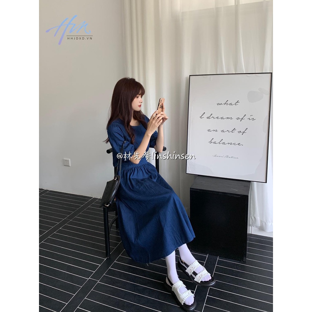 Giày Sandal Đế Bằng Thiết Kế Bện Dây Phong Cách Pháp Thời Trang Mùa Hè 2022 Mới Cho Nữ