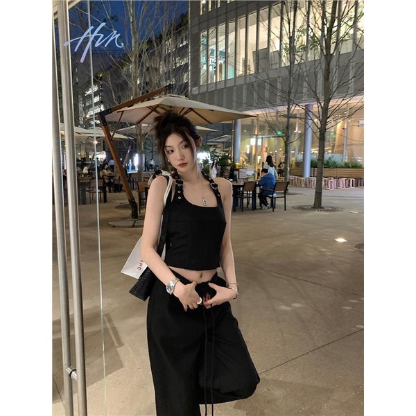 Áo Hai Dây Dáng Ôm Ngắn Phong Cách Thời Trang Mới Mùa Hè Dành Cho Bạn Nữ