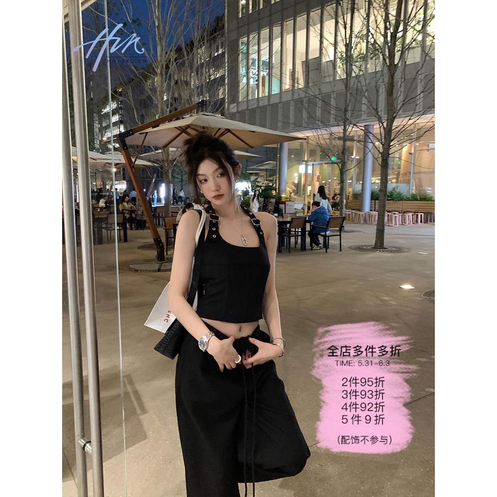 Áo Hai Dây Dáng Ôm Ngắn Phong Cách Thời Trang Mới Mùa Hè Dành Cho Bạn Nữ