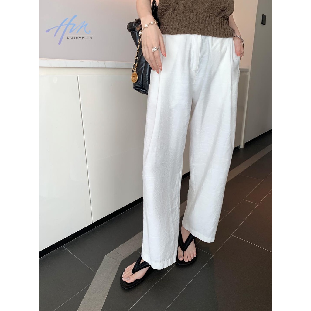 Tối Giản ~ the * Giày Sandal Xỏ Ngón Mùa Hè Bằng Lụa Satin Chính Hãng Tua Rua Cho Nữ