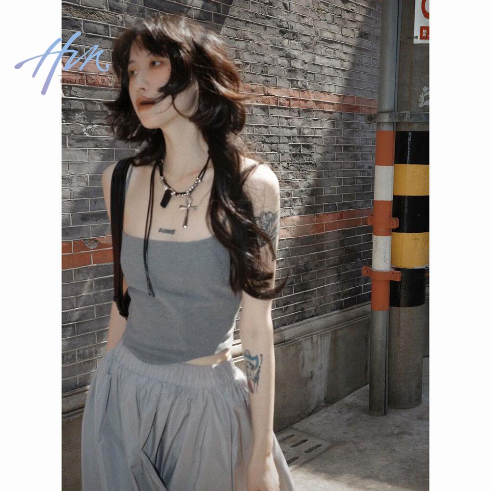 Bộ Áo Ống Xương Cá Màu Trơn Kiểu Bud Váy Phồng Eo Cao Thời Trang Xuân Hè Cho Nữ